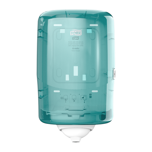 473167 Диспенсер бирюзовый Tork Reflex мини с центральной вытяжкой