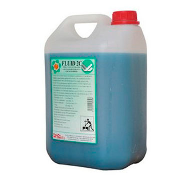 Высококонцентрированное сильнощелочное средство для поломоечных машин FLUID 2C 026038