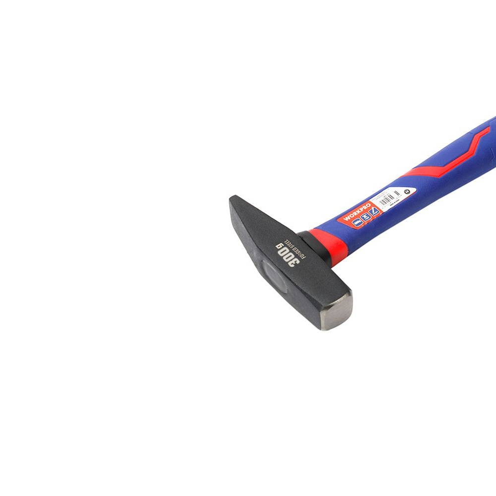 Молоток   слесарный с фиберглассовой рукояткой  300г WORKPRO