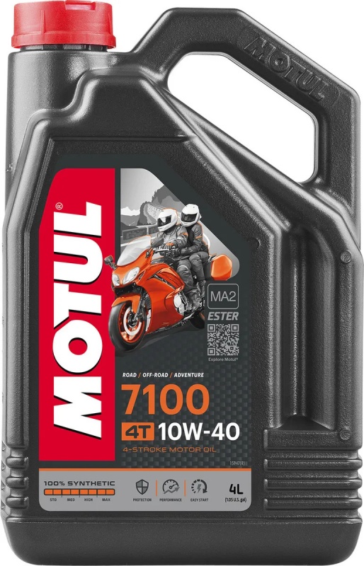 Моторное масло MOTUL 7100 4T SAE 10W40 (4 л.)