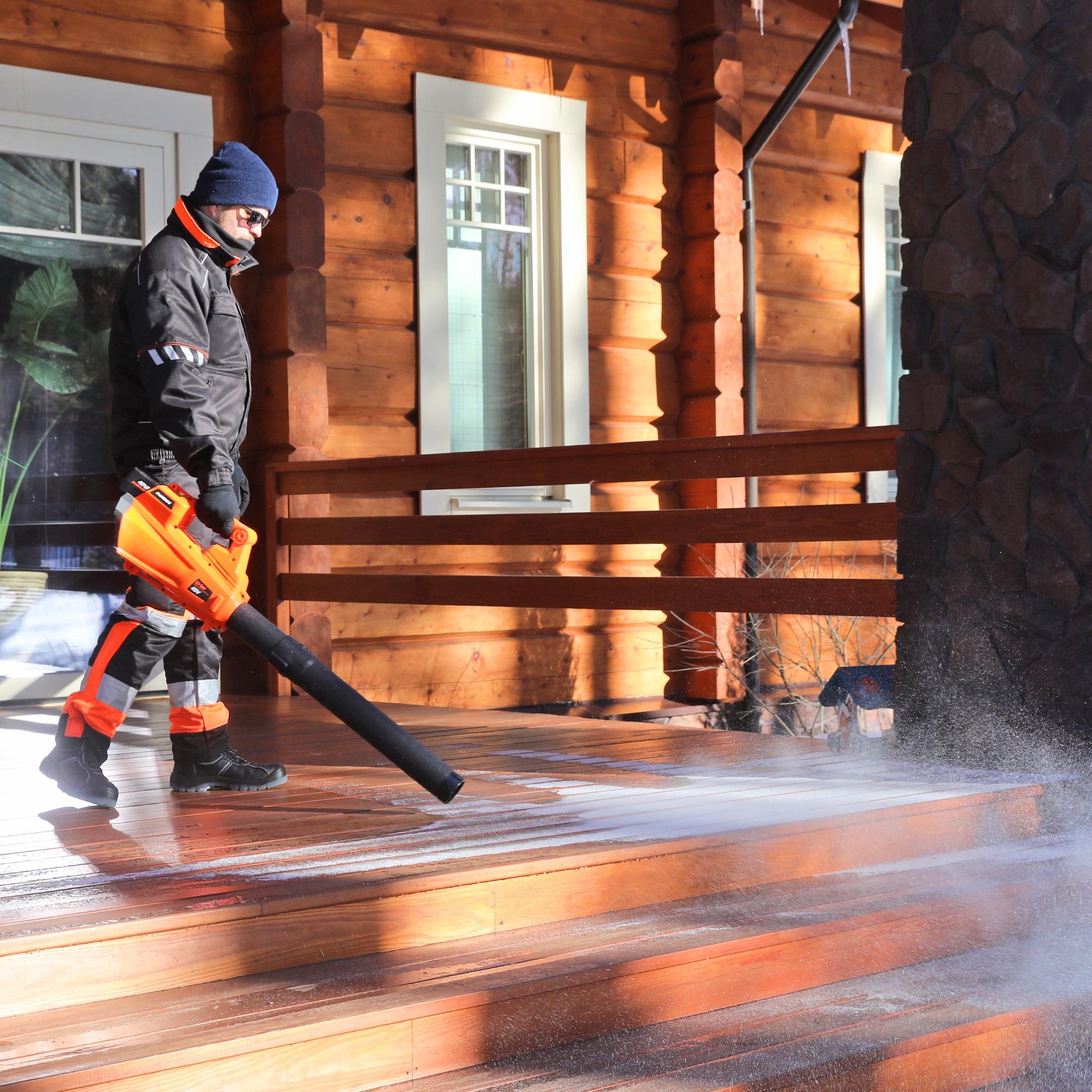 Воздуходув аккумуляторный PATRIOT СВ411 40В, бесщеточный мотор, производительность 11м3/мин, без АКБ и ЗУ