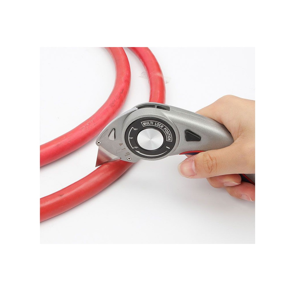 Нож с поворотным лезвием, алюминиевый +6 лезвий WORKPRO