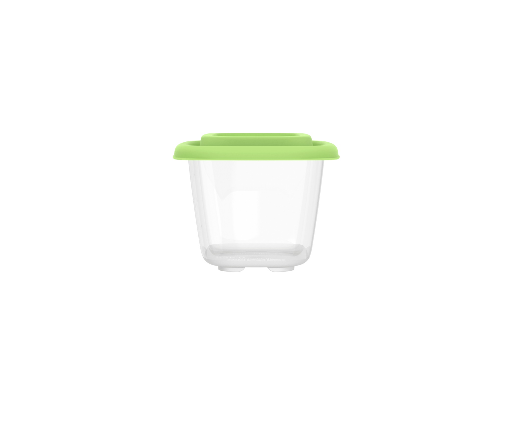 Контейнер универсальный «Гурман» 0,45 л (СВЧ/Заморозка) (128х95х75мм)