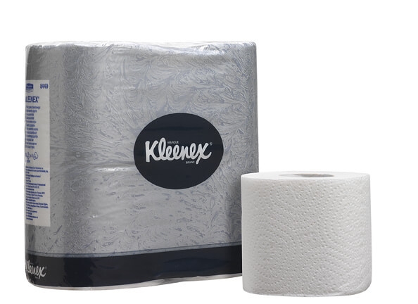 Туалетная бумага в стандартных рулонах Kimberly-Clark Kleenex 8449