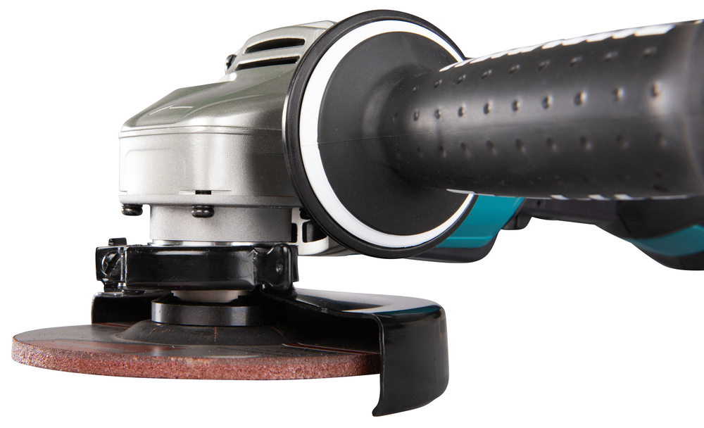 Угловая шлифмашина аккумуляторная Makita DGA508RME LXT 18В, 125 мм, 8500 об/мин, 2х4.0 Ач Li-ion
