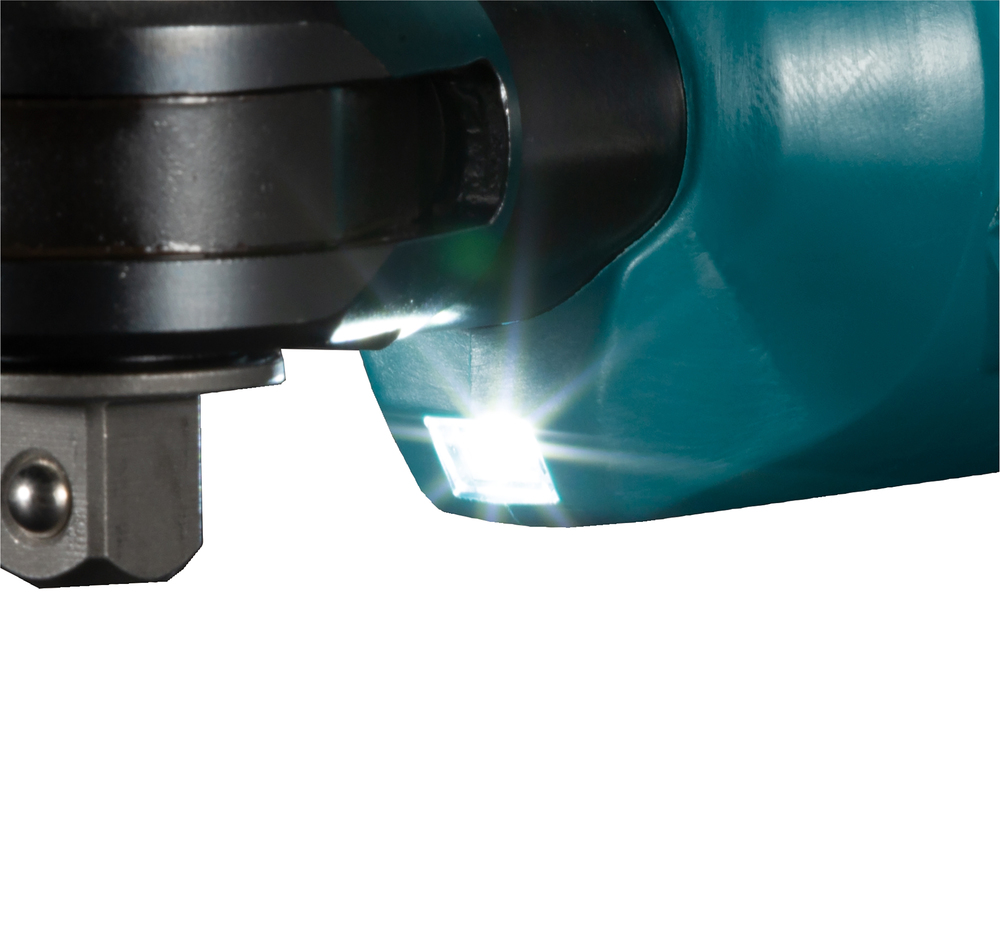 Угловой гайковерт трещетка аккумуляторный Makita DWR180RF LXT 18В, 1х3.0 Ач, 3/8\" и 1/4\", 47.5 Нм, 0 – 800 об/мин