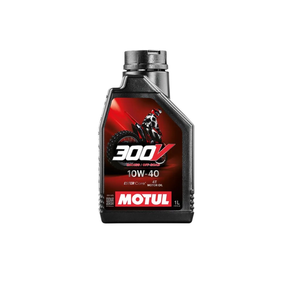 Моторное масло MOTUL 300 V 4T Off Road SAE 10W40 (1 л.)