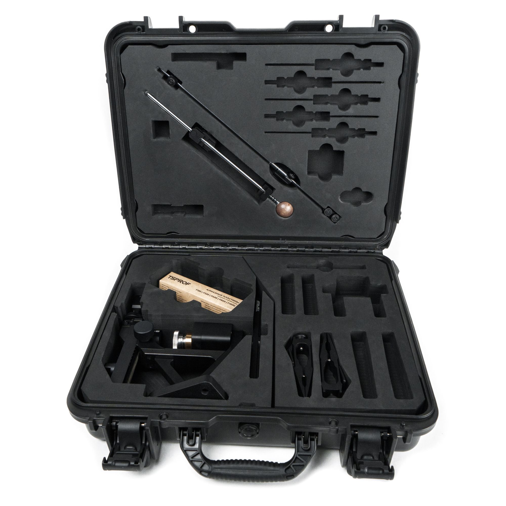 Набор для заточки TSPROF Профиль К4, "Стандартный" 2026, в кейсе