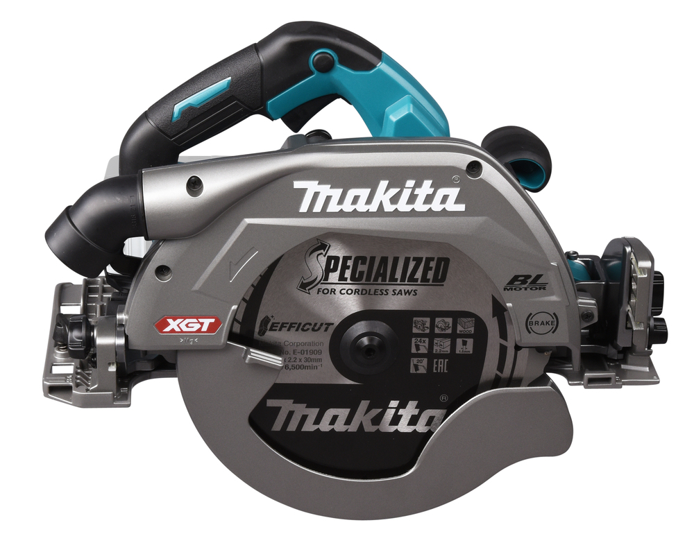 Пила дисковая аккумуляторная Makita HS009GZ XGT 40 В, 235 мм, 4000 об/мин, без акб и ЗУ