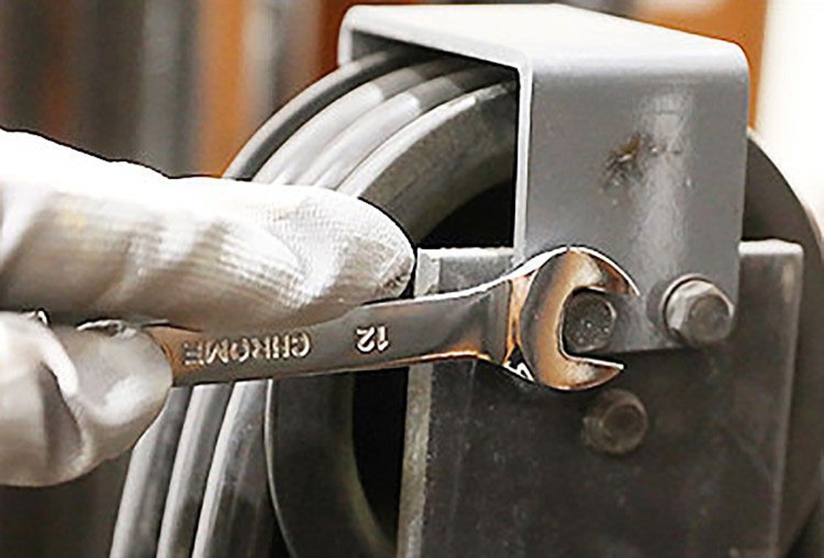 Набор  ключей комбинированных  5 шт (6-15 мм) на пластиковом держателем WORKPRO