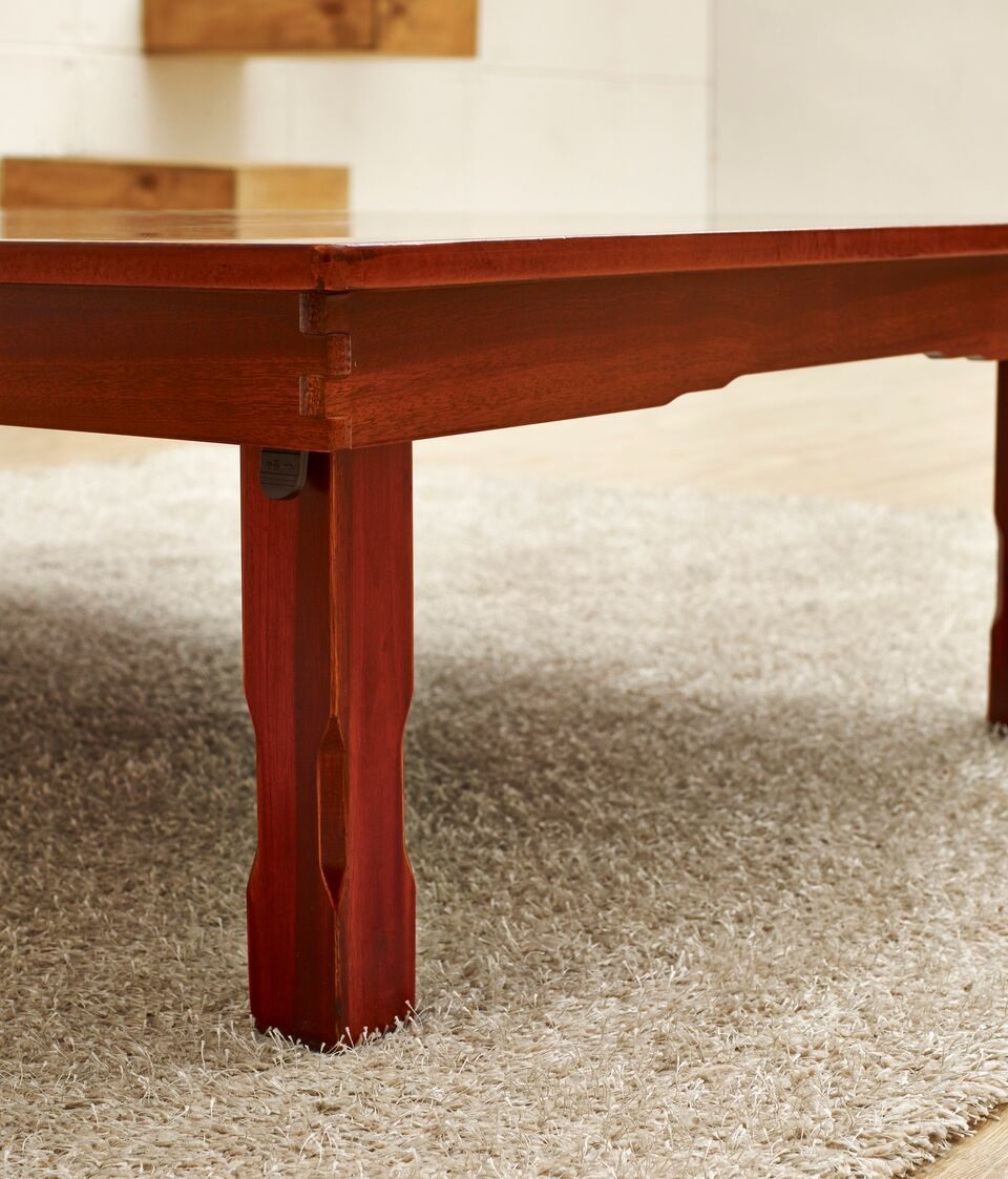 Корейский стол 1200*800 красное дерево SB1200
