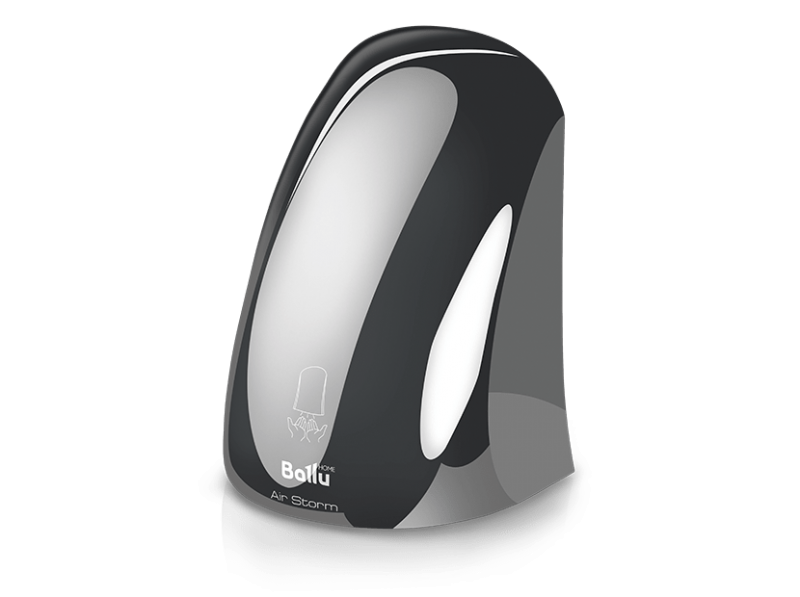 Сушилка для рук электрическая Ballu BAHD-1000AS Chrome