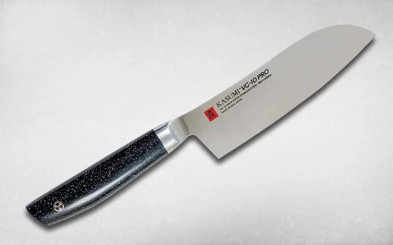 Нож кухонный Сантоку 13 см Kasumi VG10 Pro