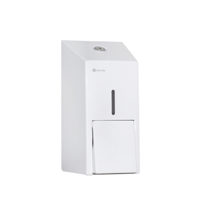 Дозатор жидкого мыла "MERIDA STELLA WHITE MINI" DSB102