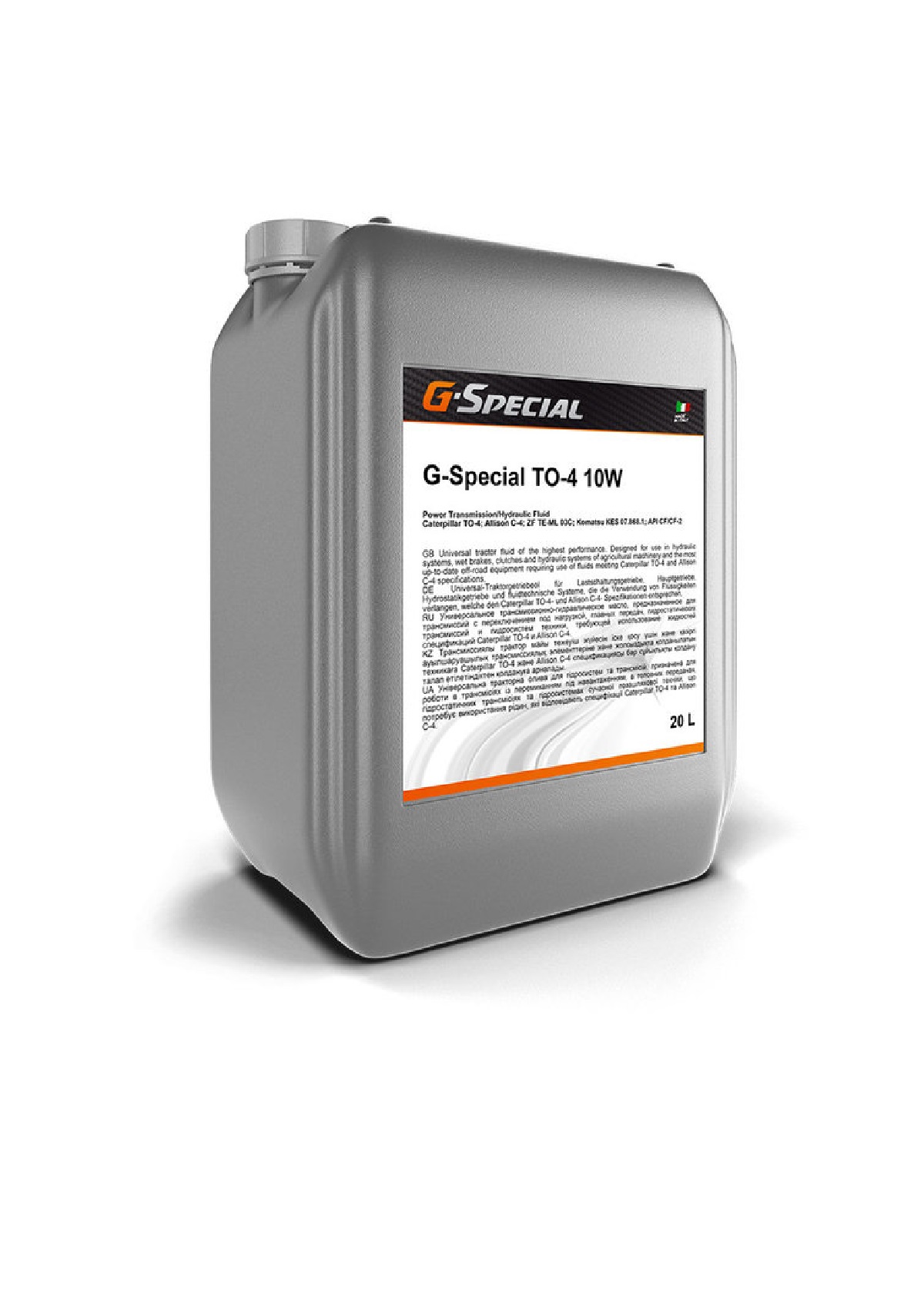 Трансмиссионно-гидравлическое масло G-Energy G-Special TO-4 10W 20л