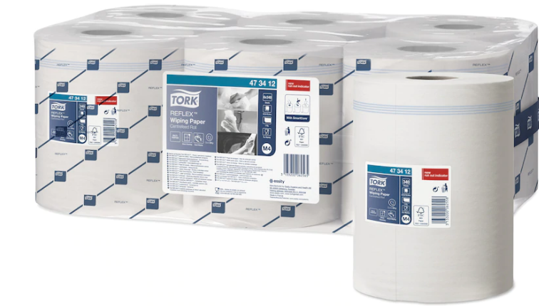 473412 Протирочная бумага Tork Reflex