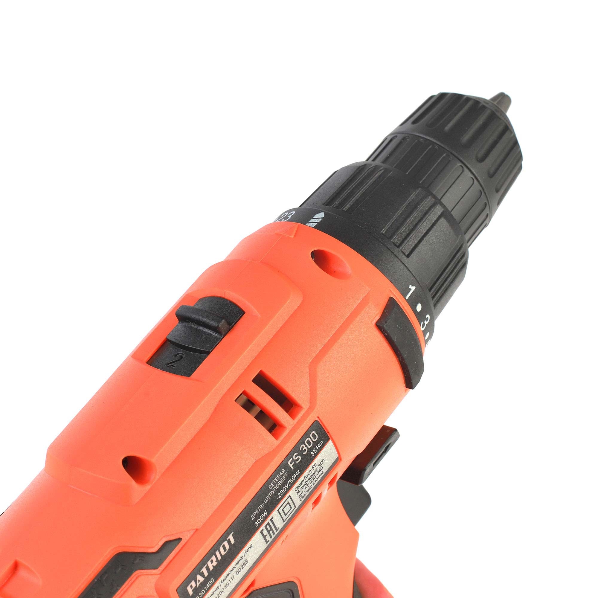 Дрель-шуруповерт сетевая PATRIOT FS 300, 300 Вт