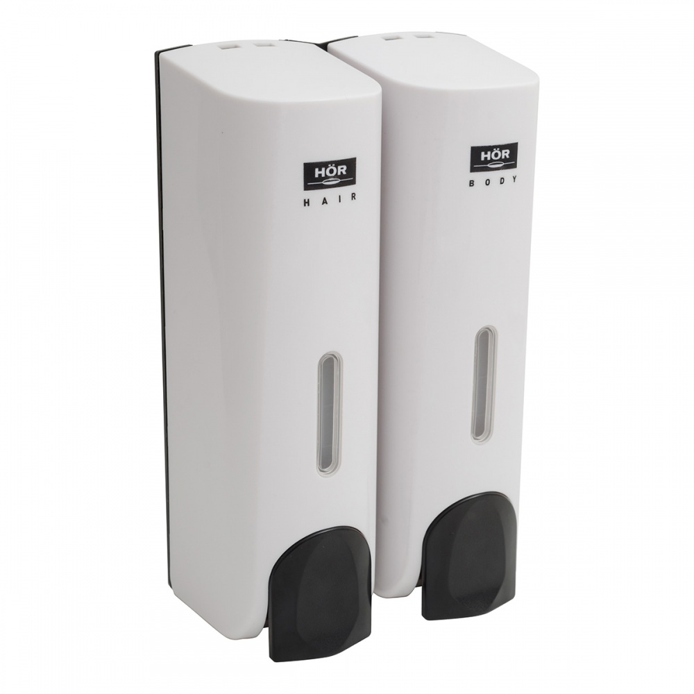 Дозатор для жидкого мыла двойной HÖR-715A