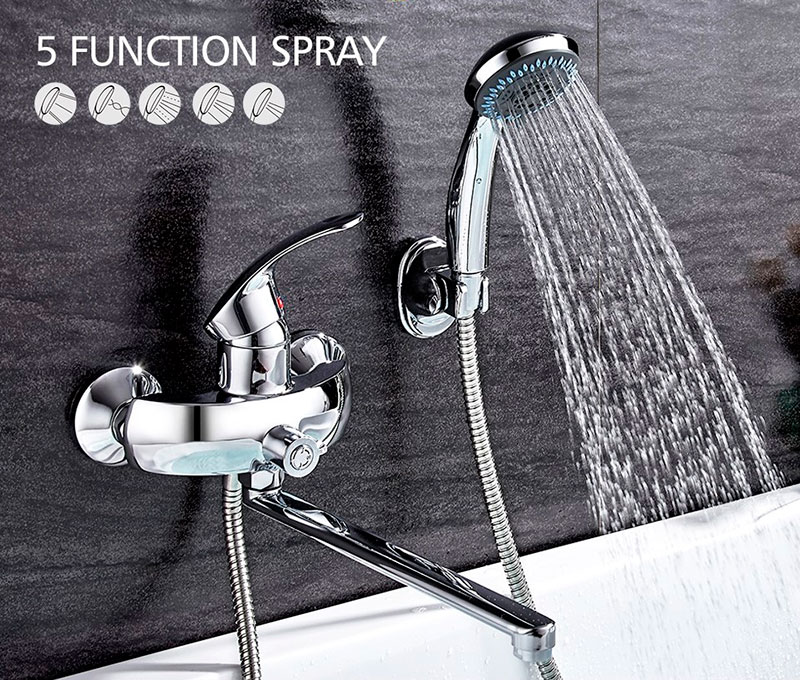 СМЕСИТЕЛЬ ДЛЯ ВАННЫ И ДУША LEDEME L2221