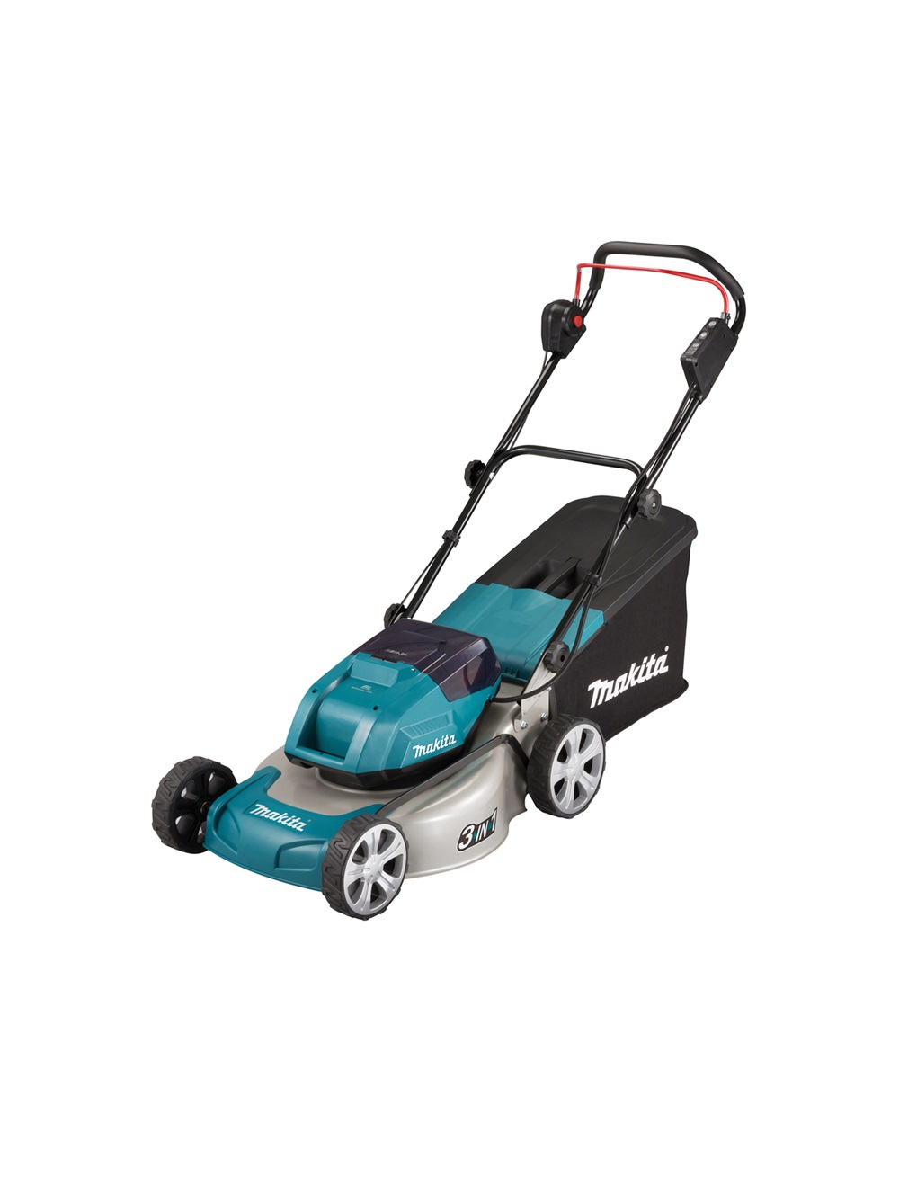 Газонокосилка аккумуляторная Makita DLM460Z LXT 18В X2, 46 см, 60 л, без акб и ЗУ