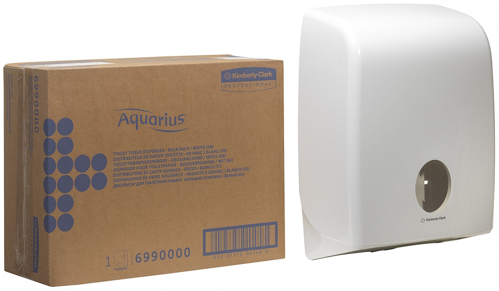 Диспенсер для туалетной бумаги в пачках Kimberly-Clark AQUARIUS на 4 пачки 6990