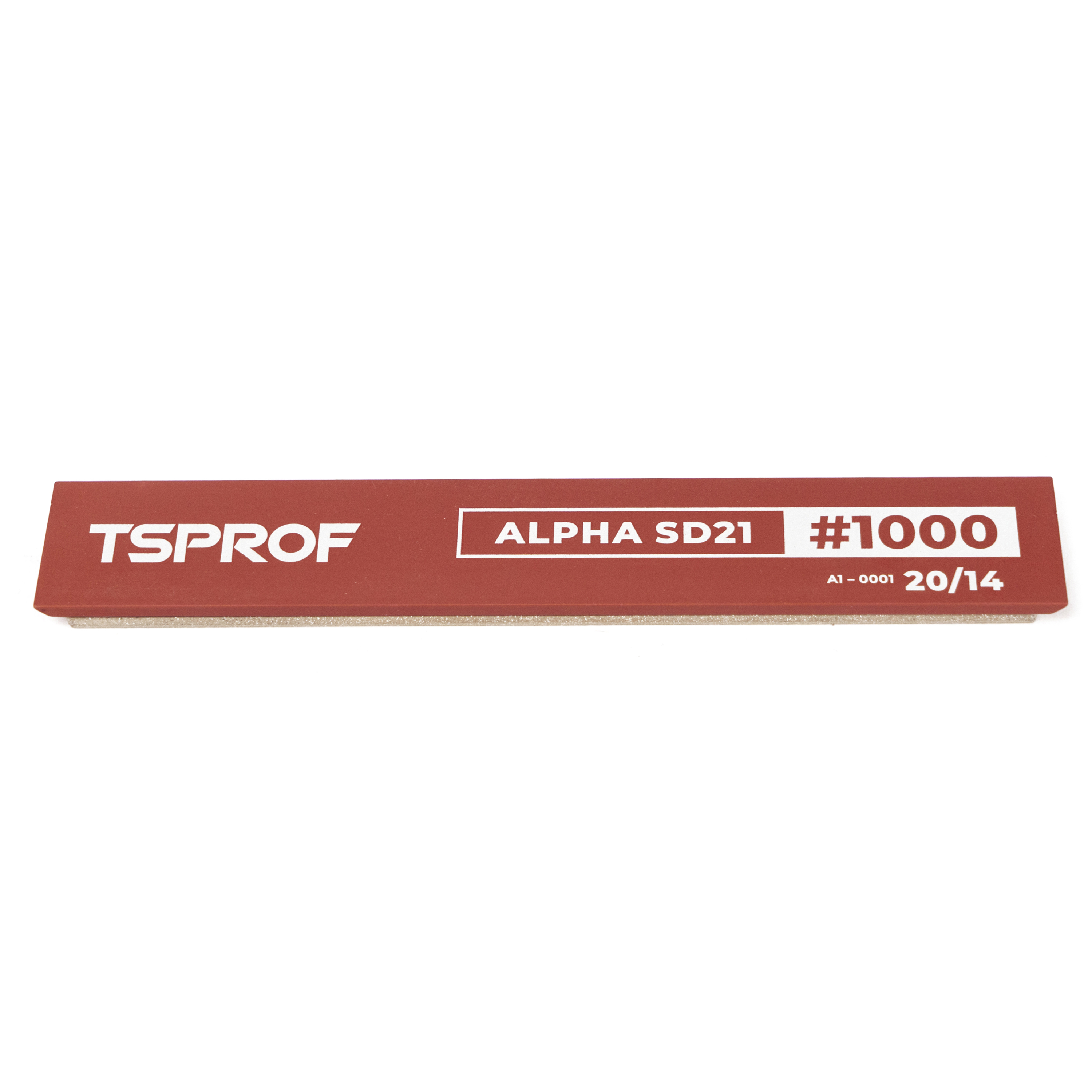 Алмазный брусок для заточки TSPROF Alpha SD21, 20/14 (1000 грит)