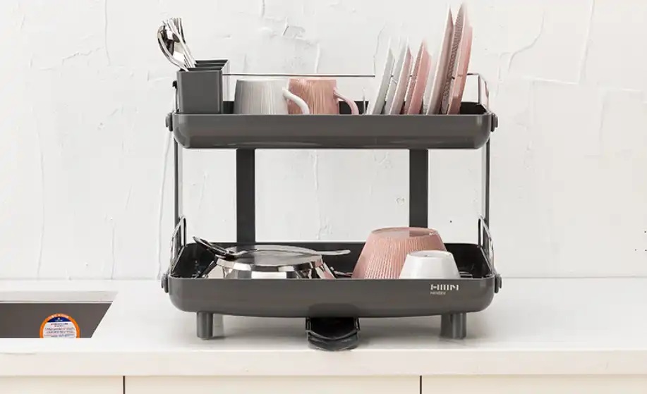 Сушилка для посуды GOCHU PRIME DISH RACK (серый)