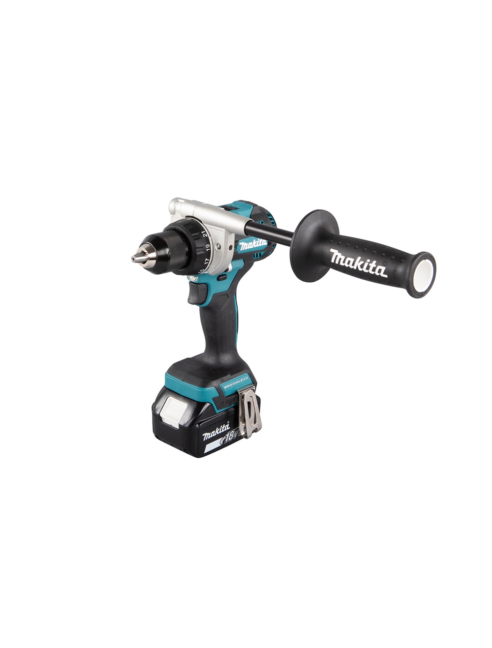 Дрель-шуруповерт аккумуляторная Makita DDF486RT LXT BL 18В, 1х5.0 Ач Li-ion, 130 Нм, 2100 об/мин