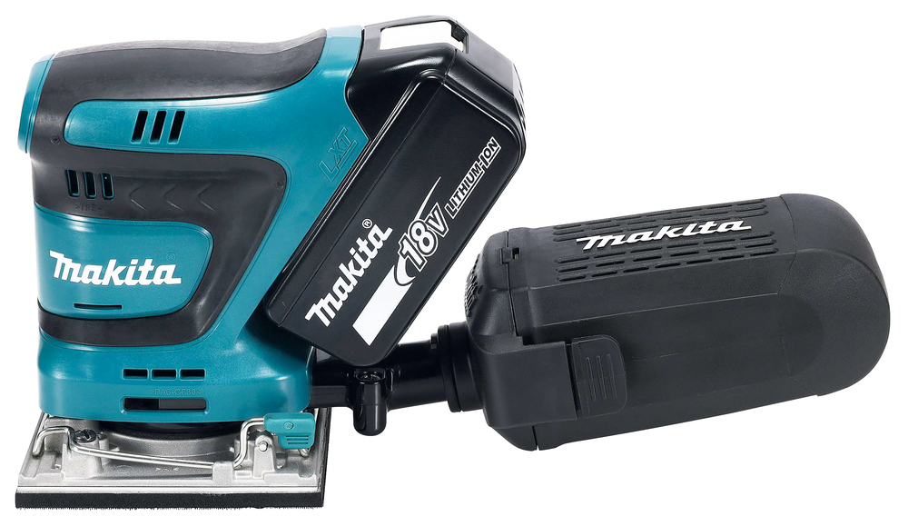 Вибрационная шлифмашина аккумуляторная Makita DBO484Z LXT 18В, 28000 об/мин, без акб и ЗУ