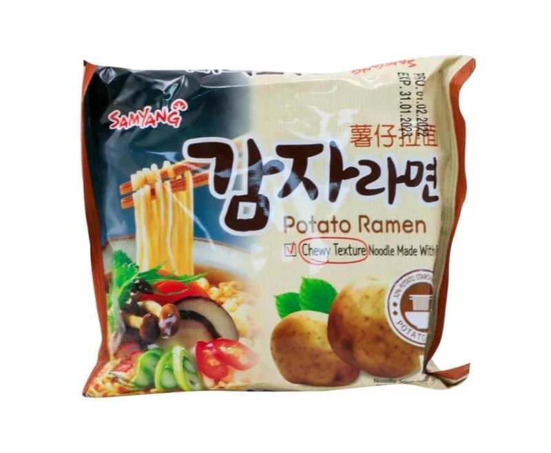 Лапша Потато Рамен с картофельным вкусом 120гр