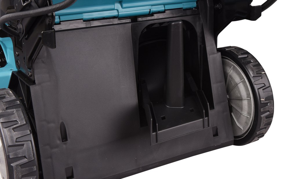 Газонокосилка аккумуляторная Makita DLM539CT2 LXT 2х18 В, 860 Вт, 53 см, 70 л, 2,5-5 км/ч,4в1,XPT, (2xBL1850B, DC18SH)