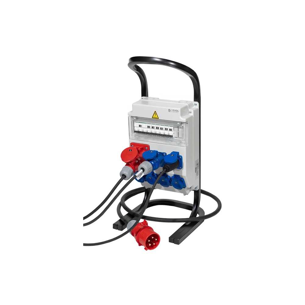 Переносной щит с розетками 220В + 380В EVOL PARTNER 0602-013-1