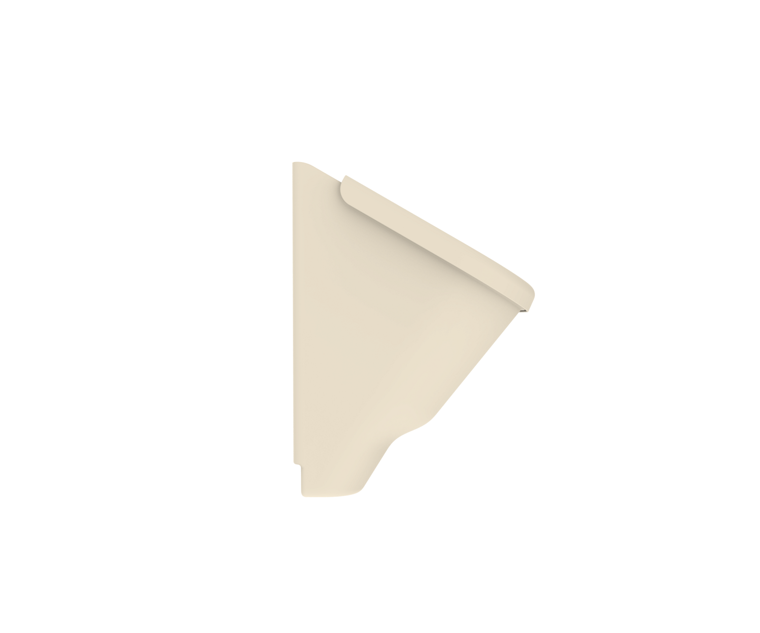 Фитомодуль с системой прикорневого полива 2л х3 (настенное кашпо) (59х25х27 см) (слоновая кость), комплет 9 шт