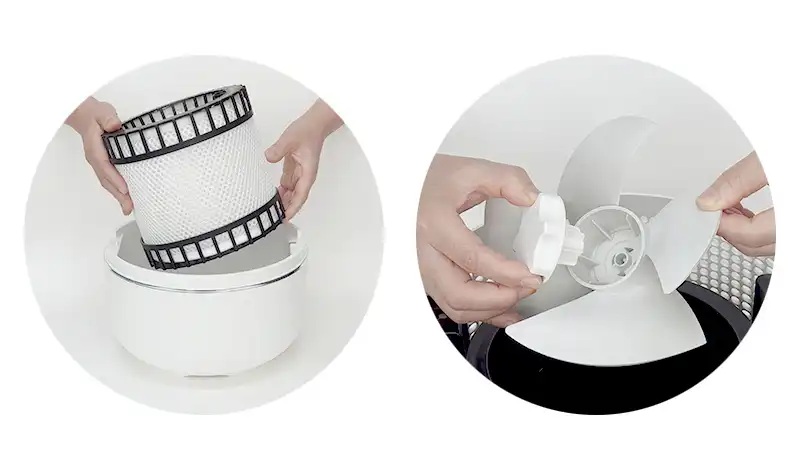 Мойка воздуха - очиститель ZEROWELL ZWAH-700W