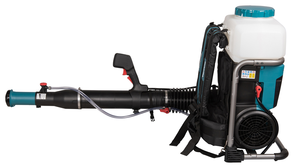 Ранцевый опрыскиватель аккумуляторный Makita PM001GZ01 XGT 40v MAX, объем бака 15 литров, без акб и ЗУ