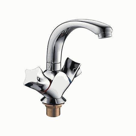 СМЕСИТЕЛЬ ДЛЯ УМЫВАЛЬНИКА LEDEME L1087-2, ЛИТОЙ ИЗЛИВ