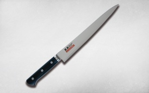 Нож кухонный Слайсер для тонкой нарезки 27 см Masahiro-Kasumi
