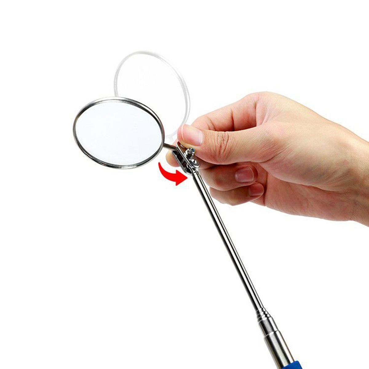 Зеркало смотровое D50 мм телескопическое до 720 мм WORKPRO