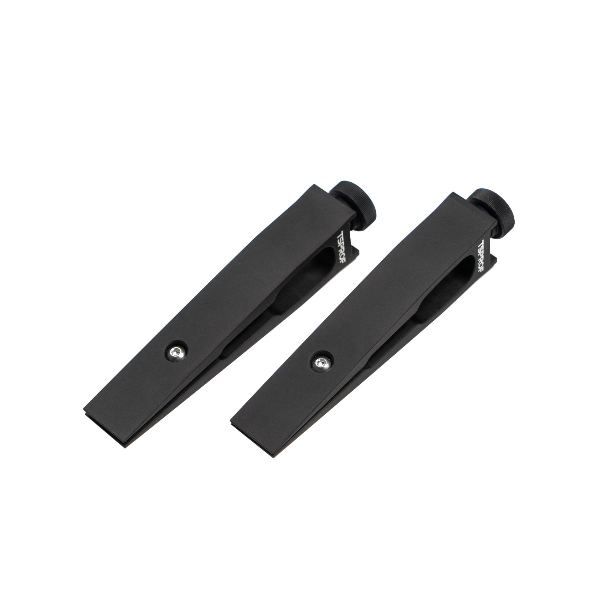 Зажимы TSPROF цельнофрезерованные филейные, матовые