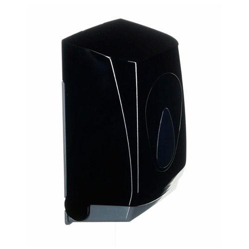 Диспенсер листовой туалетной бумаги  MERIDA PIANO BLACK LINE BUC451