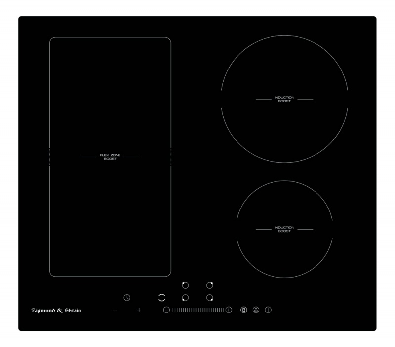 Встраиваемая стеклокерамическая варочная панель Zigmund & Shtain CI 34.6 B/I/W