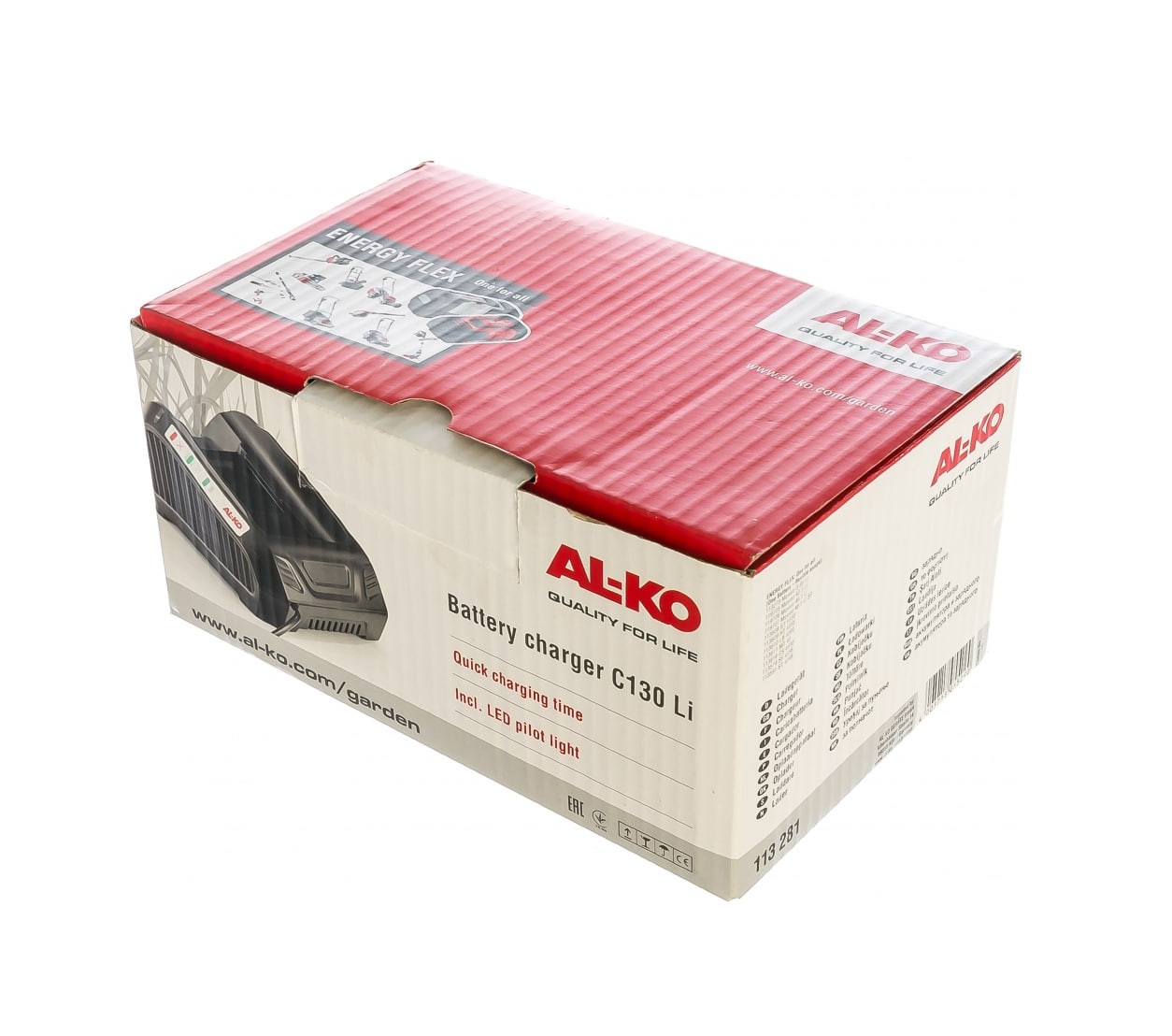 Зарядное устройство AL-KO C 130 для аккумуляторов Energy Flex 36В-3A