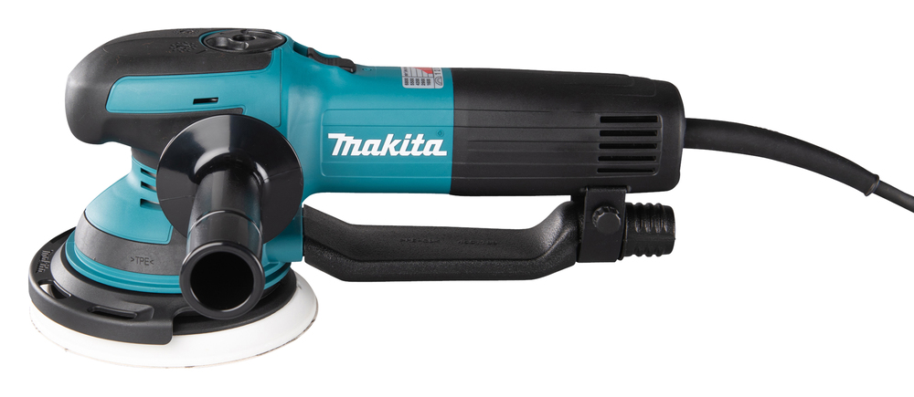 Эксцентриковая шлифовальная машина электрическая Makita BO6050J 750 Вт, 150 мм, 1600-6800 об/мин