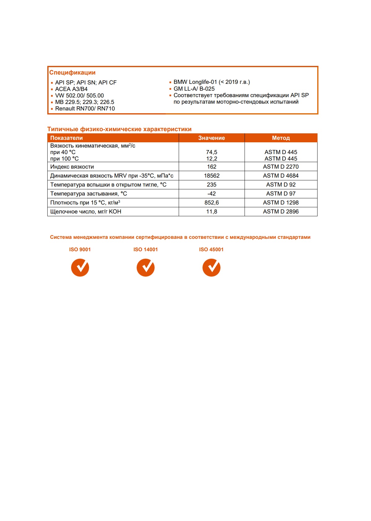 Моторное масло G-Energy F Synth 5W-30 4л