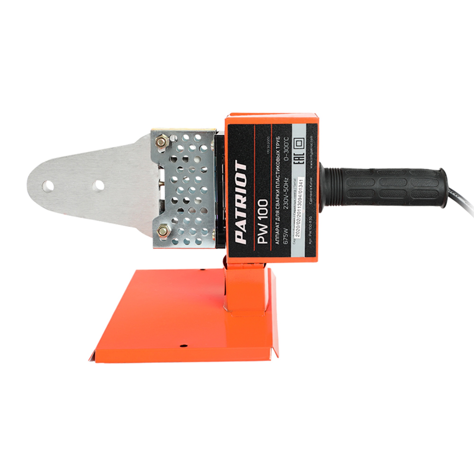 Аппарат для сварки пластиковых труб PATRIOT PW 100, 675 ВТ
