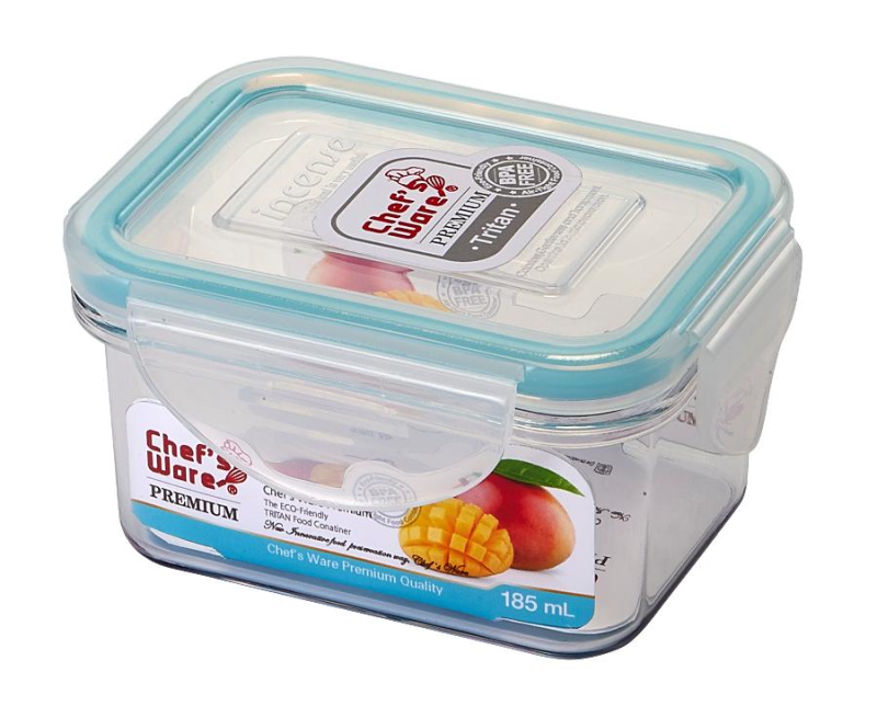 Тритановый контейнер с замками BPA FREE FL-011 185 мл