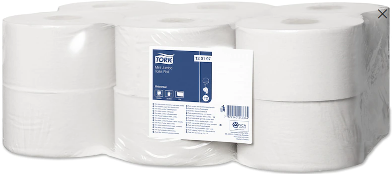 120197 Tork туалетная бумага в мини-рулонах