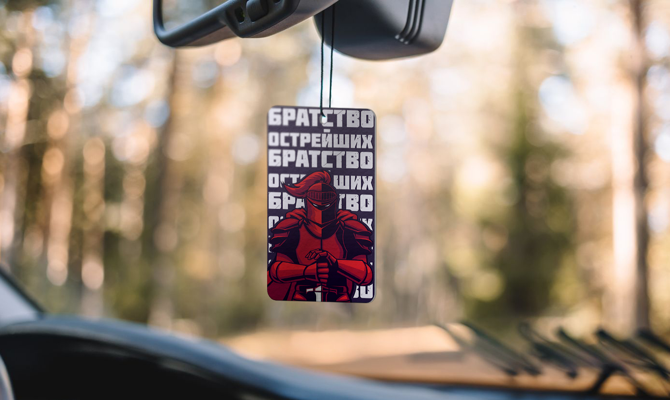 Ароматизатор автомобильный TSPROF "Дерево жизни" (Рыцарь), парфюмированный