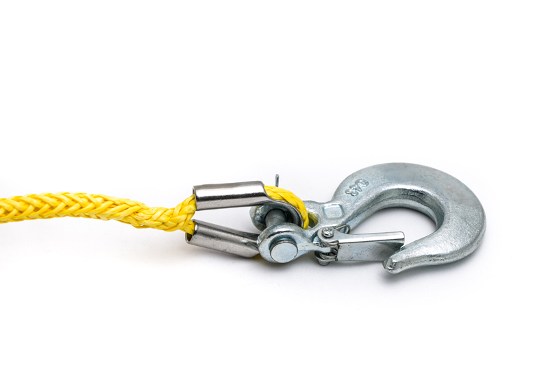 Трос синтетический 6мм*15м с крюком Offroadteam