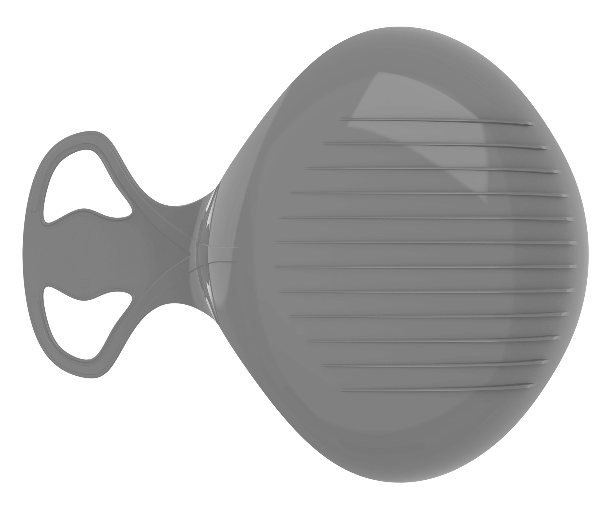 Санки-ледянки "Скороход" 65х42 см (серый)